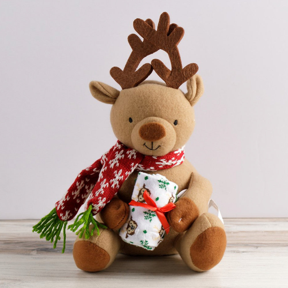 Oh What Fun Reindeer with Socks