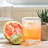On the Rocks Art Deco Glasses - Set of 2