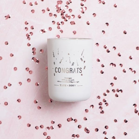 Congrats Candle