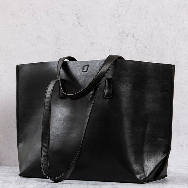 Essential Black Tote Bag