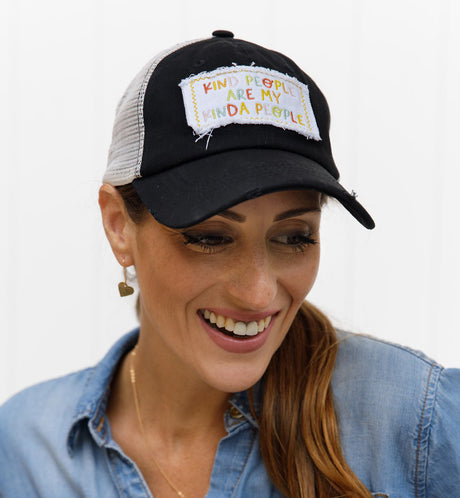 Kind People Patch Hat