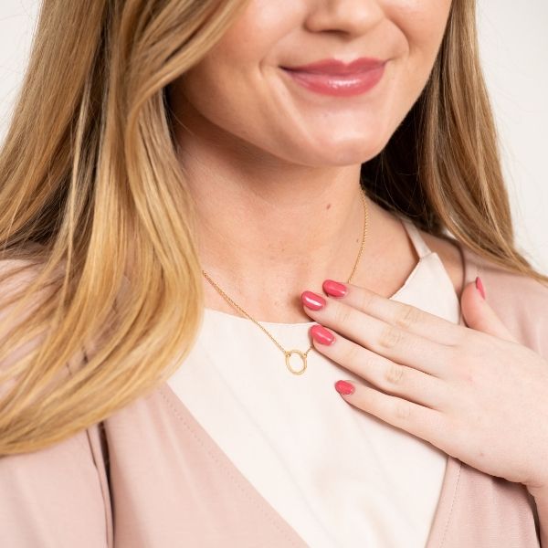 Classic Circle Necklace