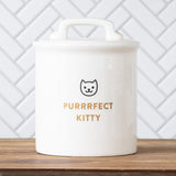 Purrrfect Kitty Treat Jar